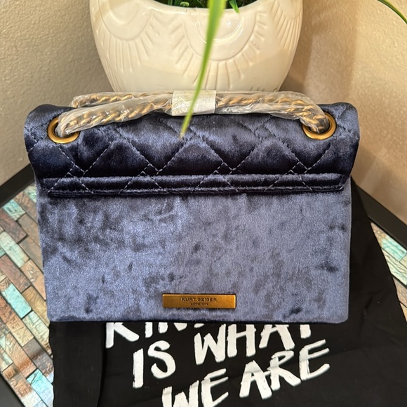 Kurt Geiger London
Mini Kensington Velvet Tonal Jewel Crossbody Bag - Picture 10 of 16